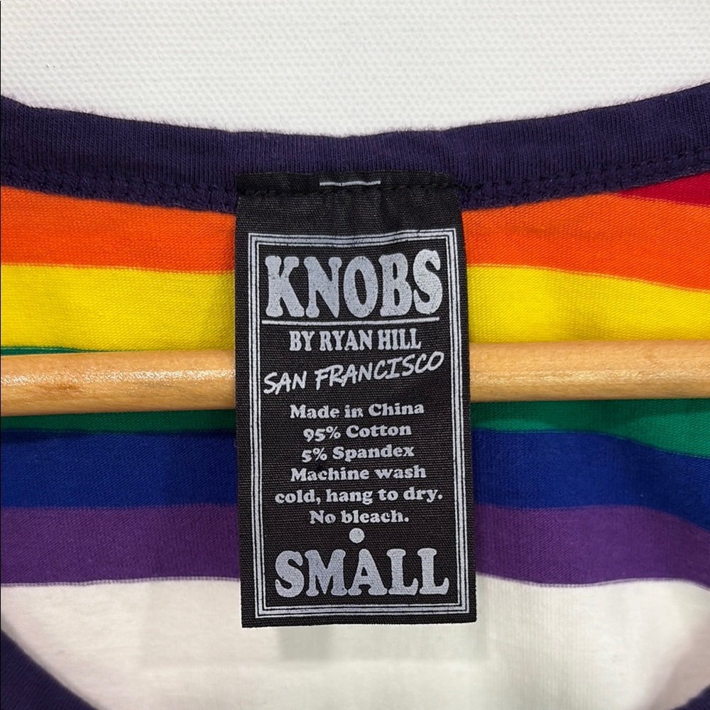 Knobs By Ryan Hill San Francisco Rainbow Striped … - image 2